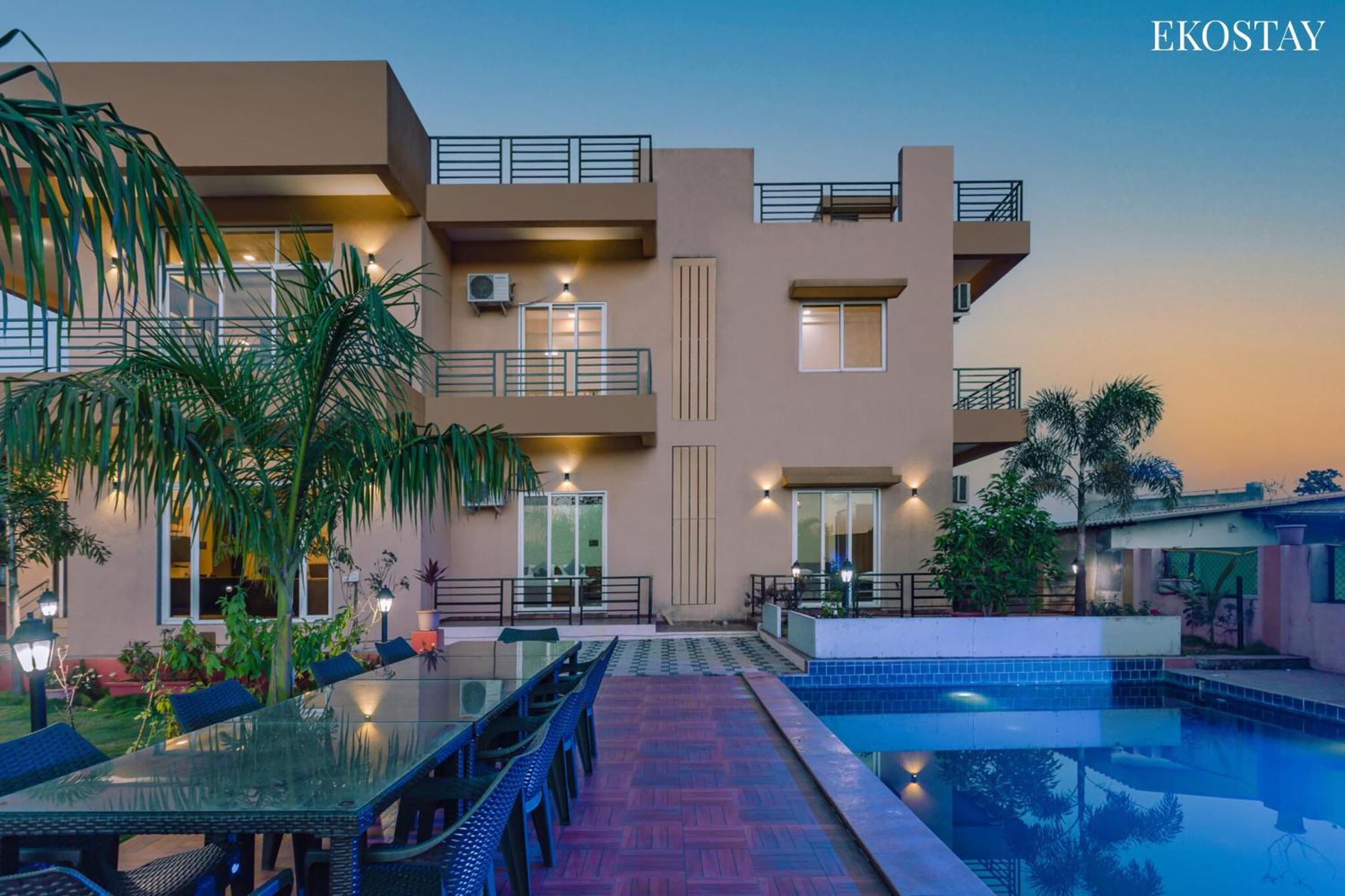 Eko Stay - Octagon Farms Villa 罗纳瓦拉 外观 照片